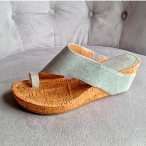 DONALD J. PLINER Women's Suede Wedge Sandals